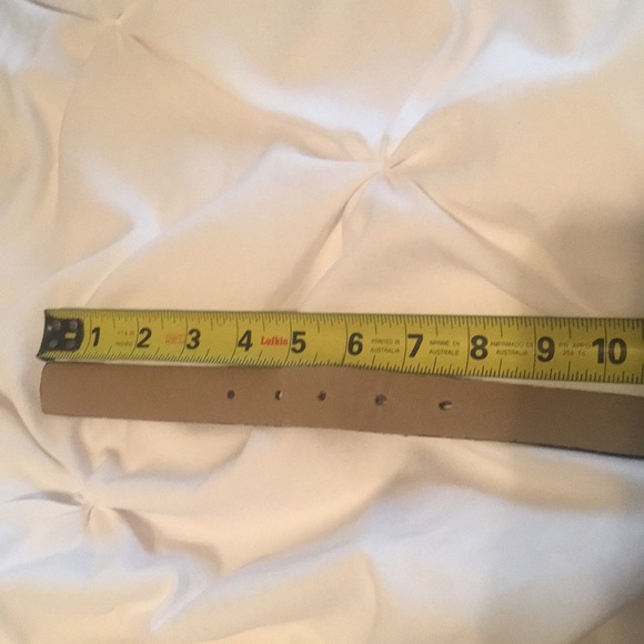 Anne Klein brown leather belt - Picture 6 of 8